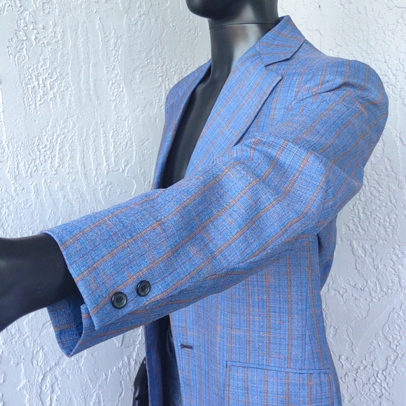 Manstyle Vintage 70's Check/Plaid Lux Blazer - Picture 8 of 17